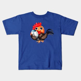Lucky Rugby French Rooster Kids T-Shirt